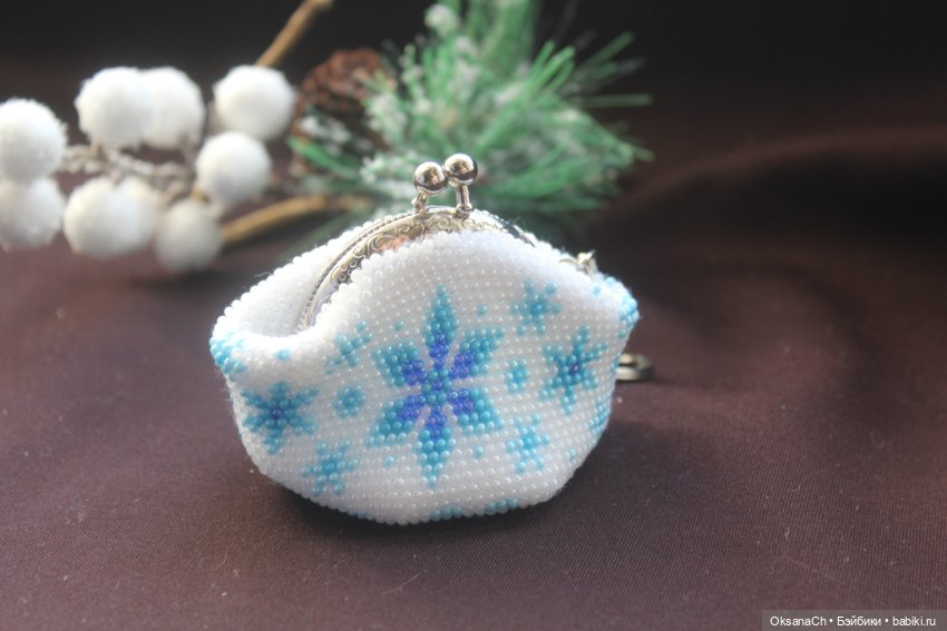 Мини пухлик снежинка — Наши хобби и творчество: вышивка (фото 9)