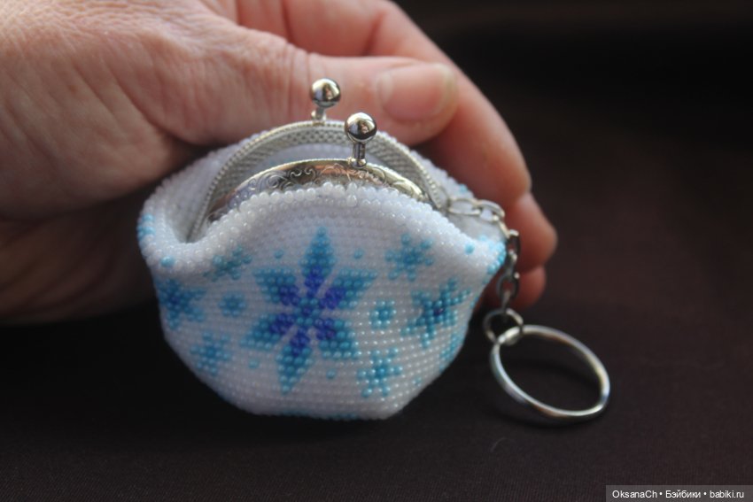 Мини пухлик снежинка — Наши хобби и творчество: вышивка (фото 4)