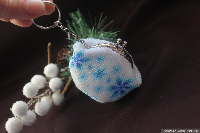 Мини пухлик снежинка — Наши хобби и творчество: вышивка