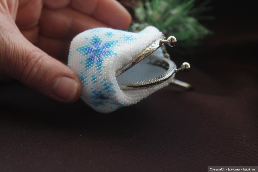 Мини пухлик снежинка — Наши хобби и творчество: вышивка (фото 7)