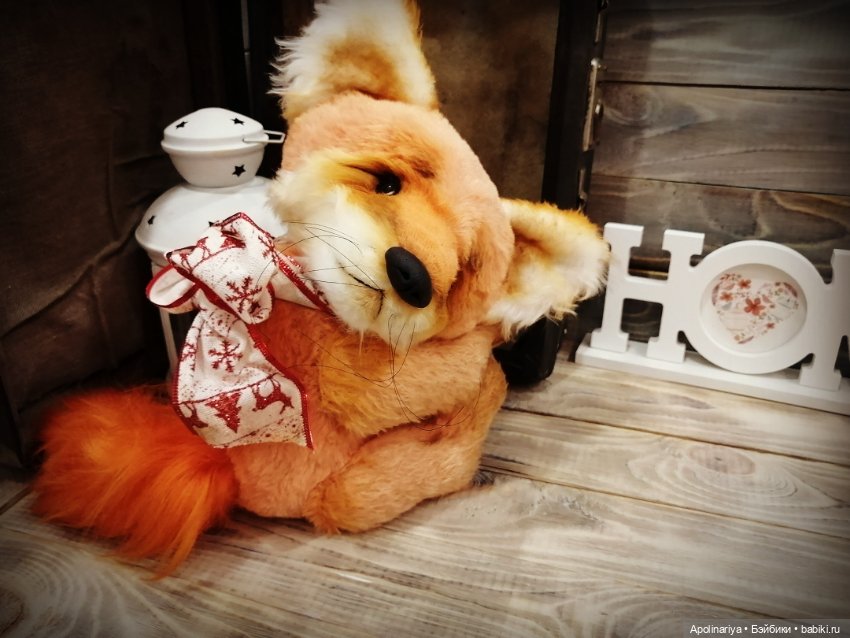 Руфус лисенок - тедди — Авторские мишки Тедди и друзья: фото (фото 2)