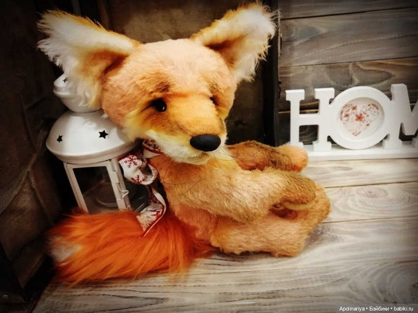 Руфус лисенок - тедди — Авторские мишки Тедди и друзья: фото (фото 3)