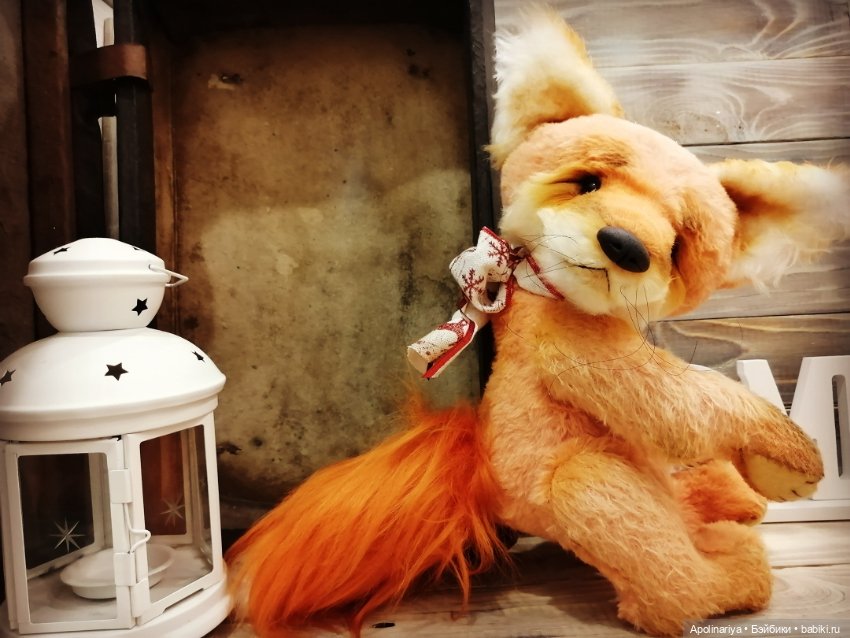 Руфус лисенок - тедди — Авторские мишки Тедди и друзья: фото (фото 5)