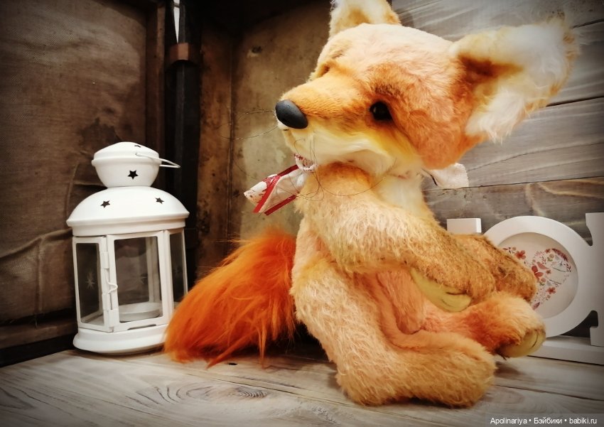 Руфус лисенок - тедди — Авторские мишки Тедди и друзья: фото (фото 4)