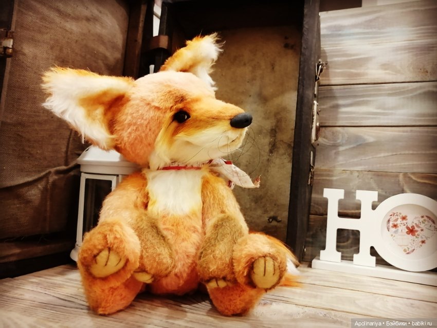 Руфус лисенок - тедди — Авторские мишки Тедди и друзья: фото