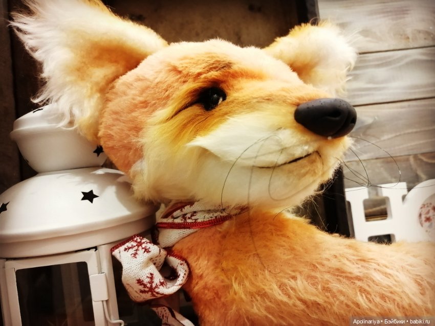 Руфус лисенок - тедди — Авторские мишки Тедди и друзья: фото (фото 6)