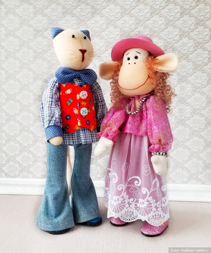 Живет в моем доме кот — Мягкие игровые и текстильные куклы: тряпичные (фото 6)