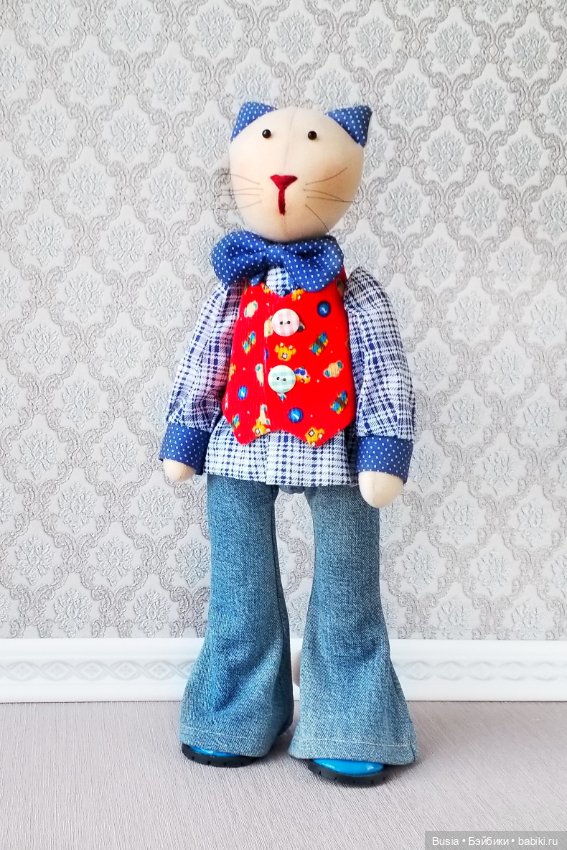 Живет в моем доме кот — Мягкие игровые и текстильные куклы: тряпичные