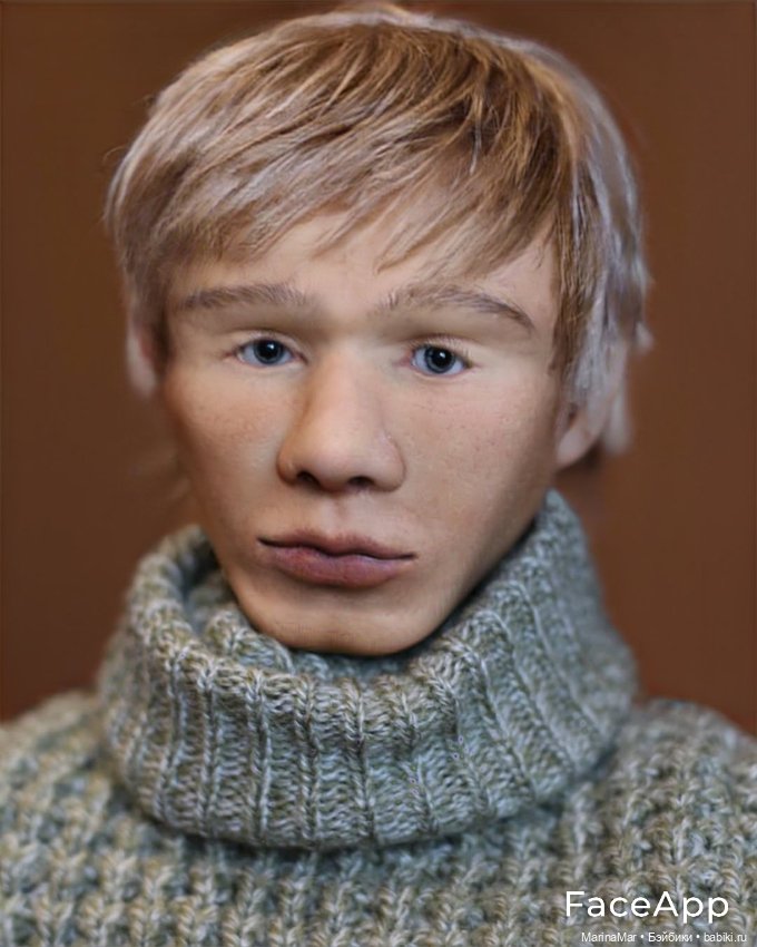Балуюсь с Face App — Гибридизация кукол BJD (БЖД): пересадка головы (фото 4)