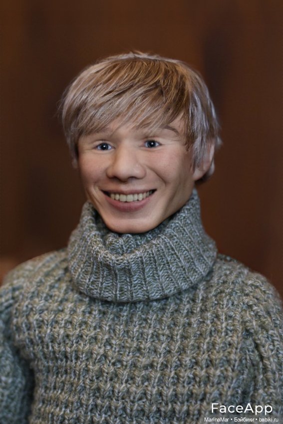 Балуюсь с Face App — Гибридизация кукол BJD (БЖД): пересадка головы (фото 2)