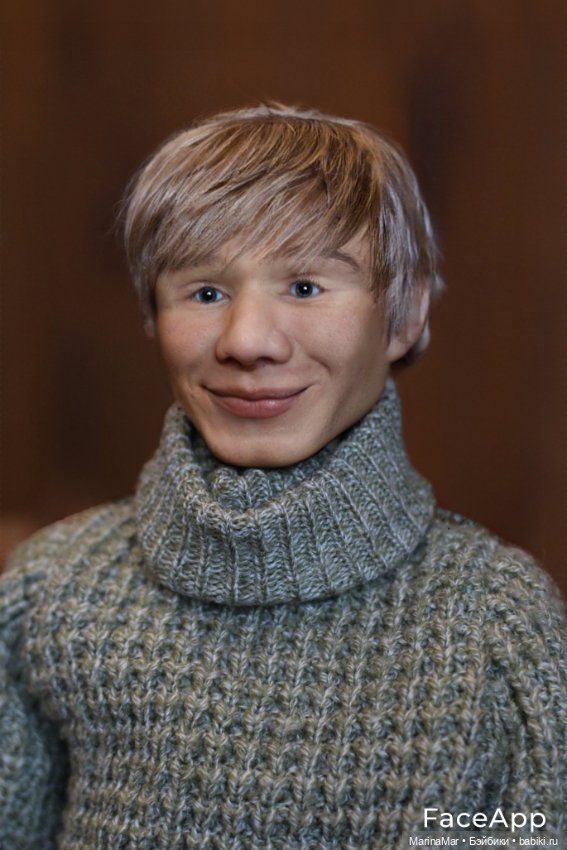 Балуюсь с Face App — Гибридизация кукол BJD (БЖД): пересадка головы