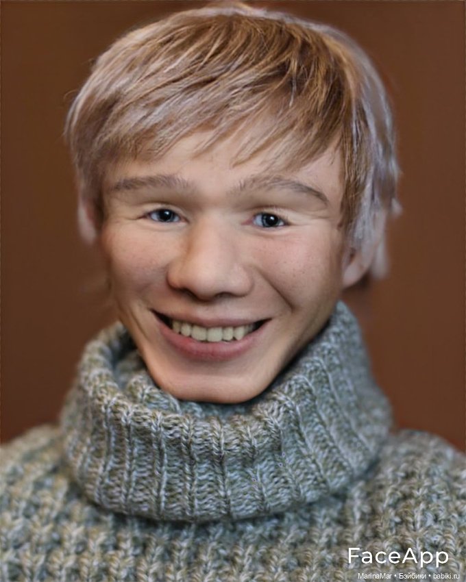 Балуюсь с Face App — Гибридизация кукол BJD (БЖД): пересадка головы (фото 3)