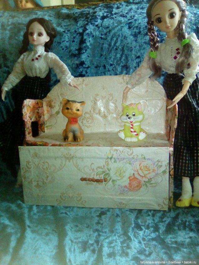 Шарнирные куколки Аделина и Эльмира