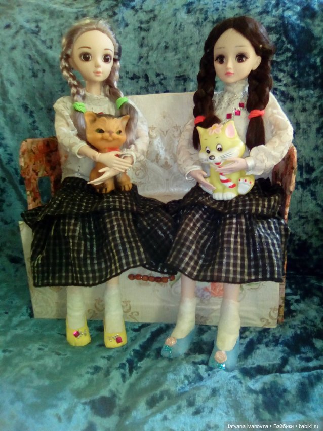 Шарнирные куколки Аделина и Эльмира (фото 3)
