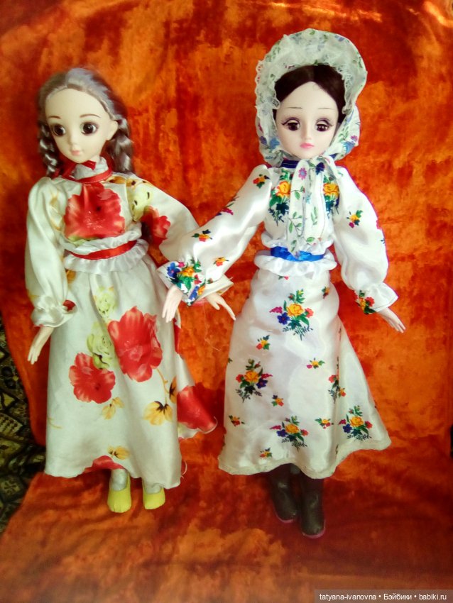 Шарнирные куколки Аделина и Эльмира