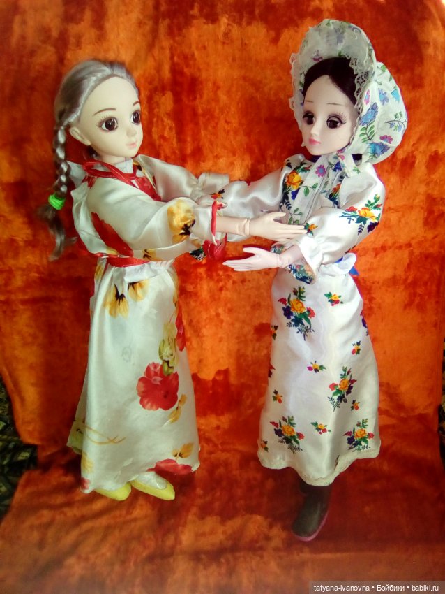 Шарнирные куколки Аделина и Эльмира (фото 2)