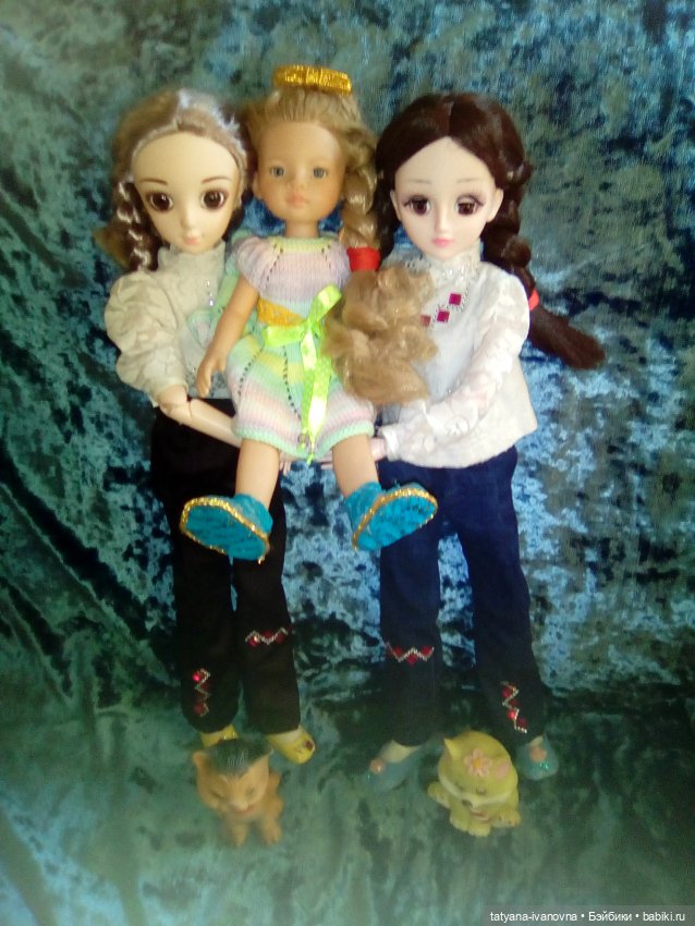 Шарнирные куколки Аделина и Эльмира (фото 5)
