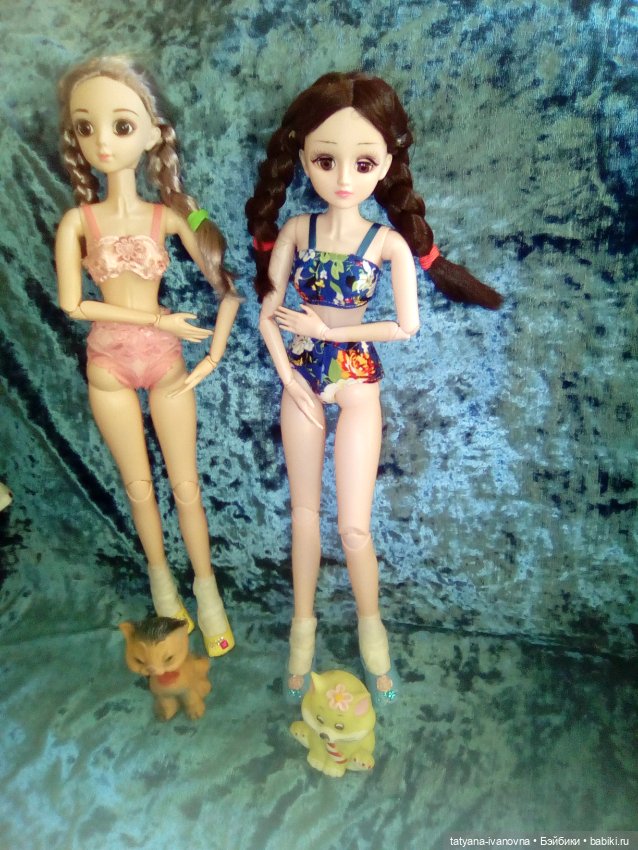 Шарнирные куколки Аделина и Эльмира (фото 4)