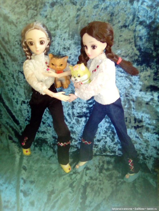 Шарнирные куколки Аделина и Эльмира (фото 10)