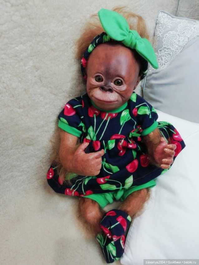 Мой Рыжий огонёк или обезьянка Бинди-работа Рязановой Елены (фото 4)