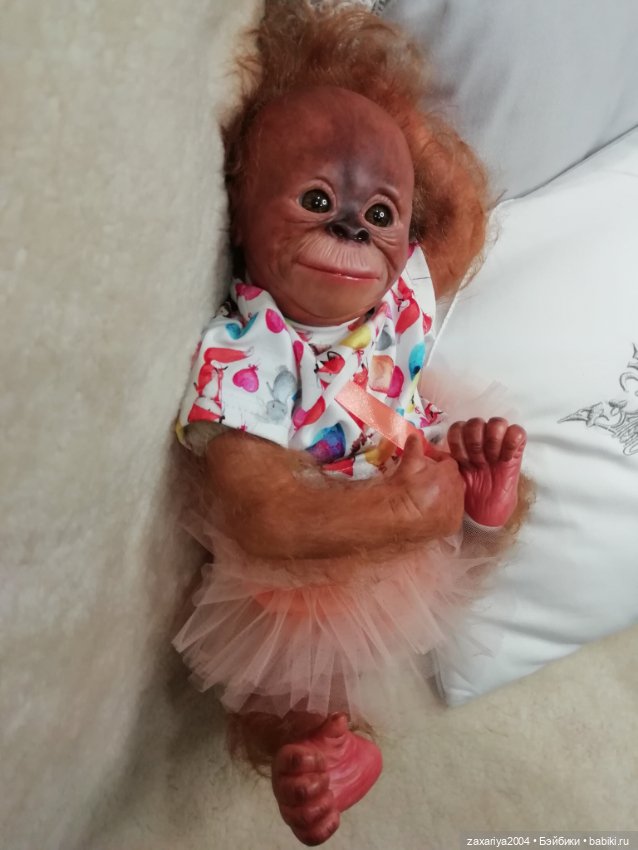 Мой Рыжий огонёк или обезьянка Бинди-работа Рязановой Елены (фото 2)