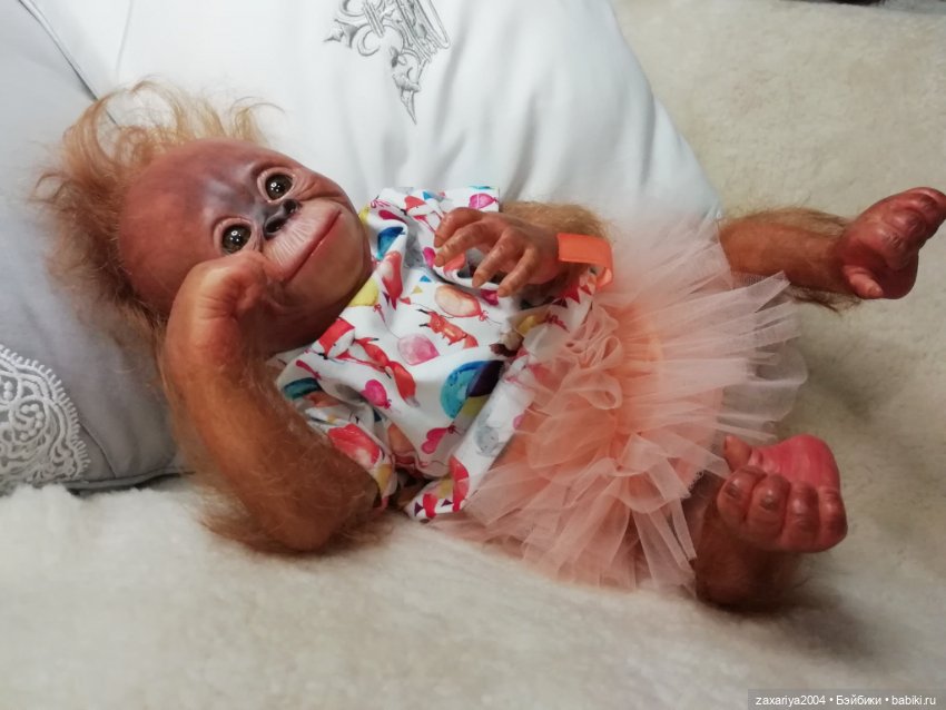 Мой Рыжий огонёк или обезьянка Бинди-работа Рязановой Елены (фото 3)