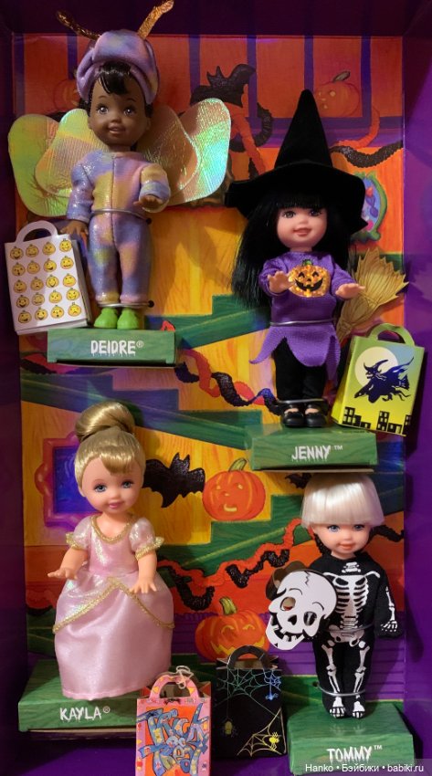 Томми. Mattel. Хеллоуин — Куклы Kelly (Келли): Сестра Барби