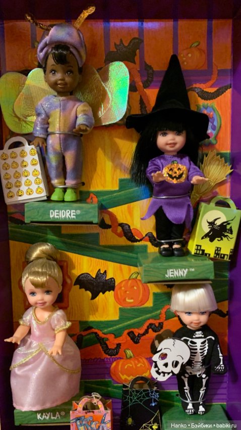 Томми. Mattel. Хеллоуин — Куклы Kelly (Келли): Сестра Барби