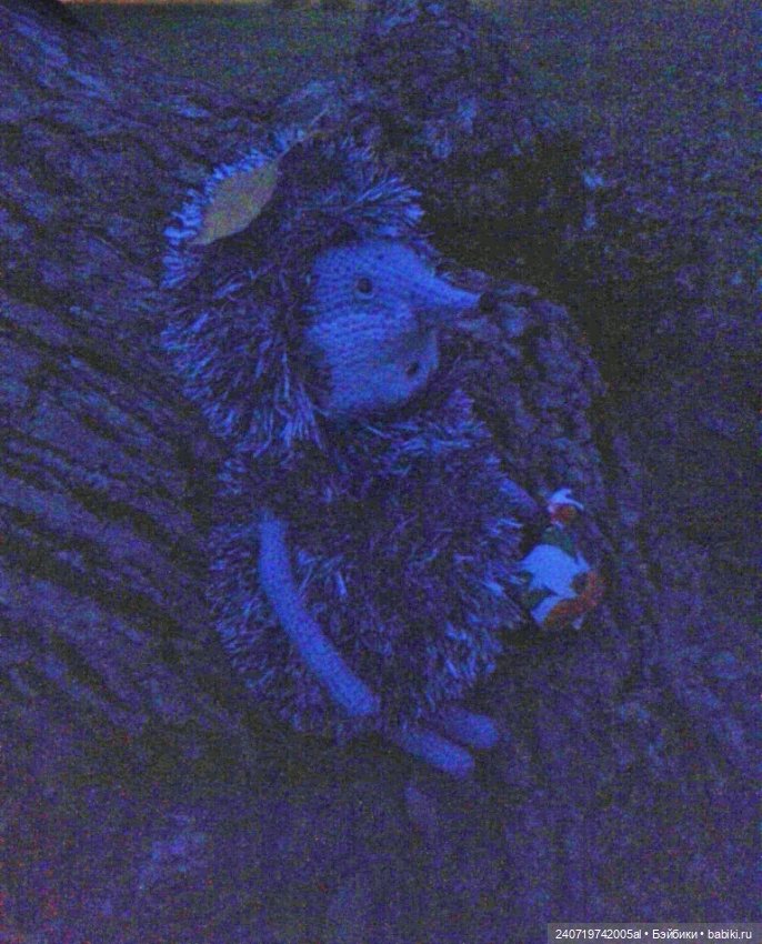 Ежик в осеннем лесу — Вязаные игрушки и амигуруми: крючком