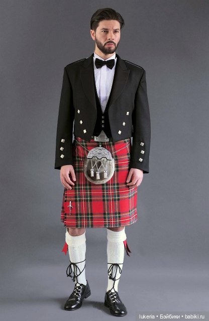 Шотландский килт для мужчины Fashion royalty