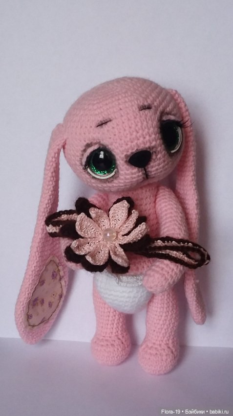 Зефирно-шоколадная зая — Вязаные игрушки и амигуруми: крючком (фото 3)