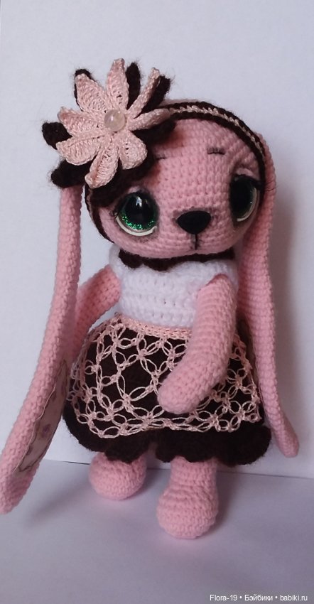 Зефирно-шоколадная зая — Вязаные игрушки и амигуруми: крючком
