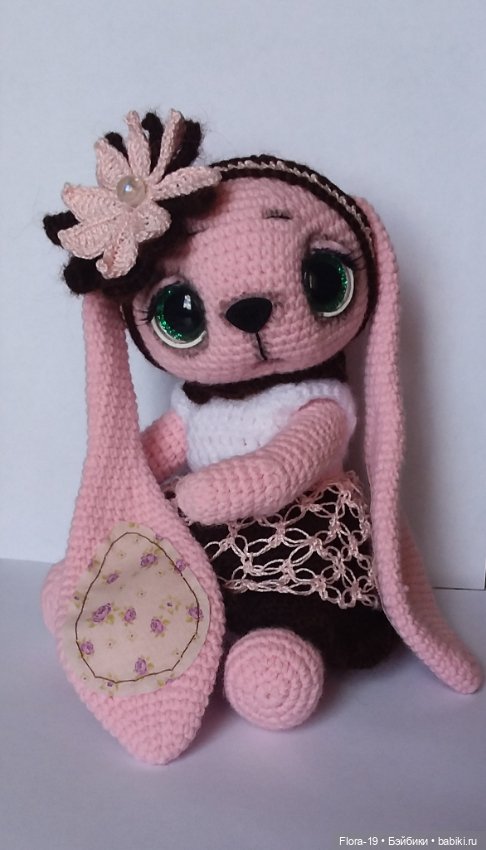 Зефирно-шоколадная зая — Вязаные игрушки и амигуруми: крючком (фото 2)