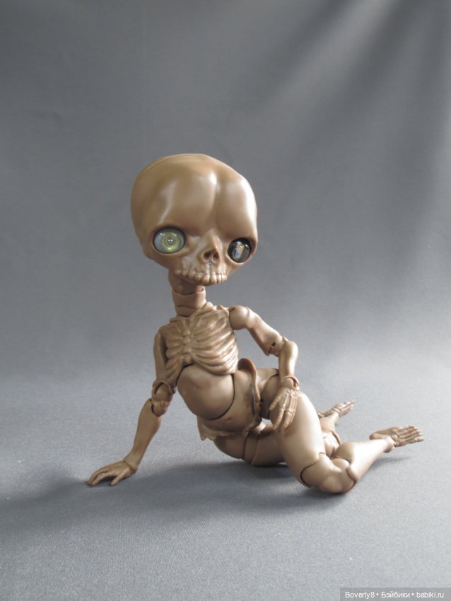 Салли второе поколение — Авторские шарнирные куклы своими руками: лепка (фото 6)