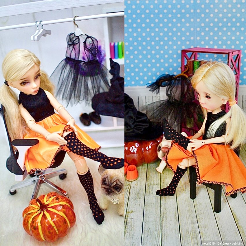 Хэллуин от Ангелины и Ману