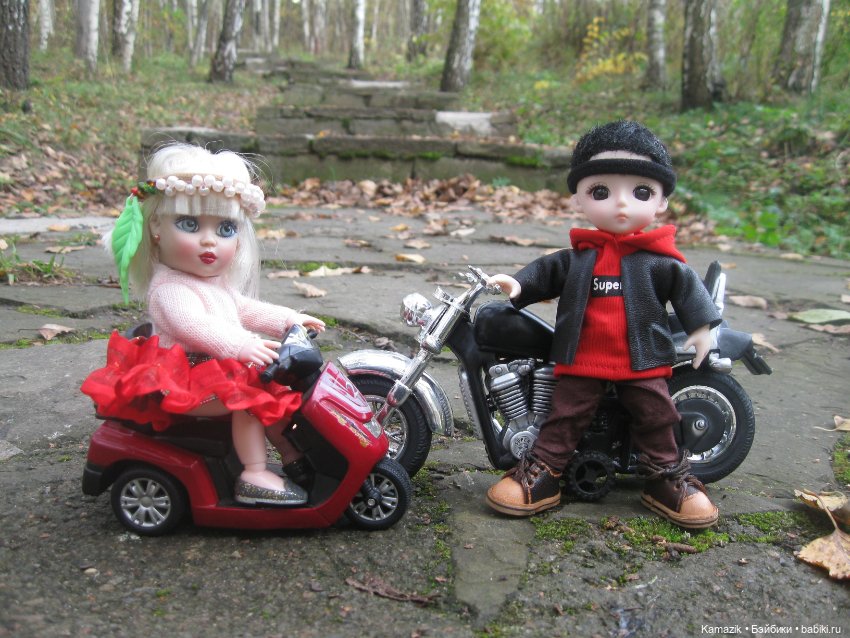 Байкер и хиппи - дружба на веки