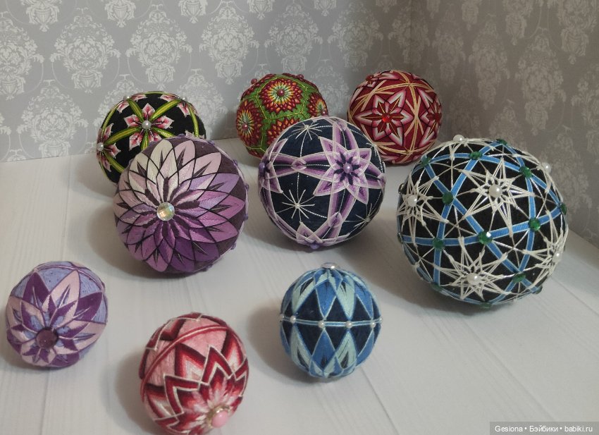 Что такое темари — Наши хобби и творчество: вышивка (фото 2)