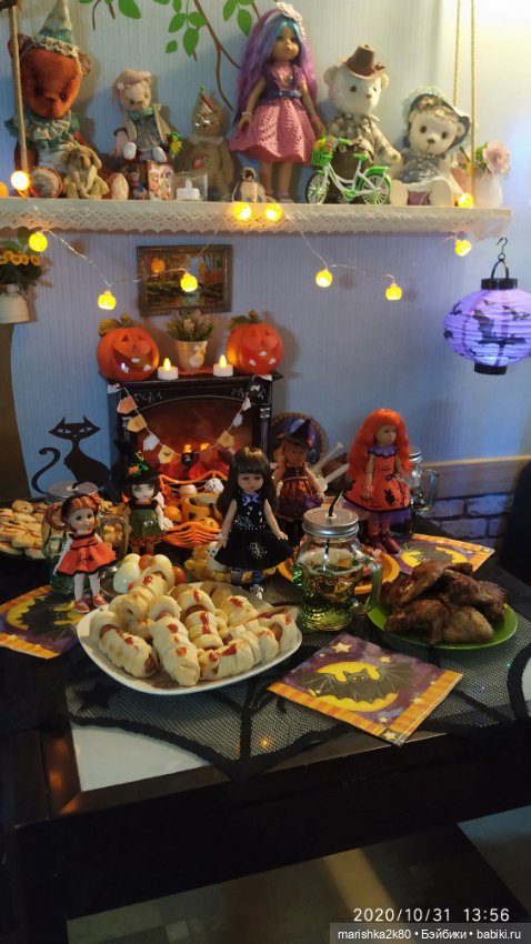 Наш хэллоуин — Домашние коллекции кукол: фото собраний
