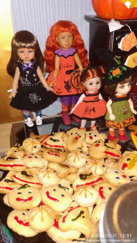 Наш хэллоуин — Домашние коллекции кукол: фото собраний (фото 7)
