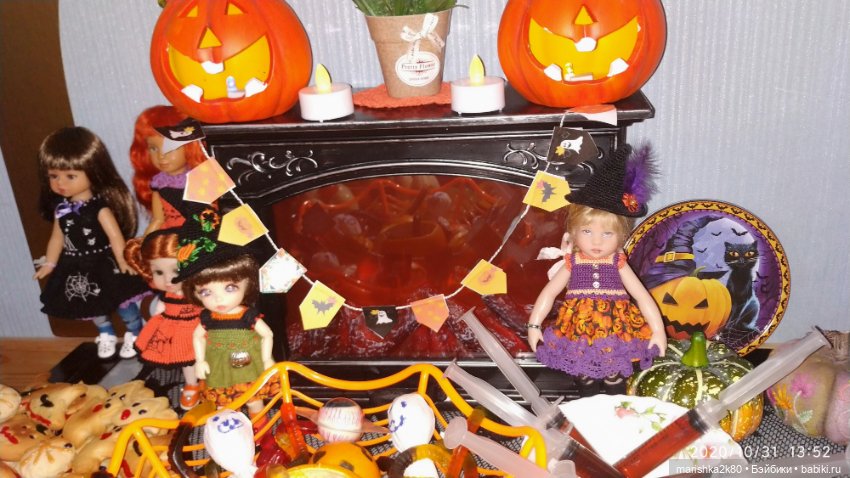 Наш хэллоуин — Домашние коллекции кукол: фото собраний (фото 9)