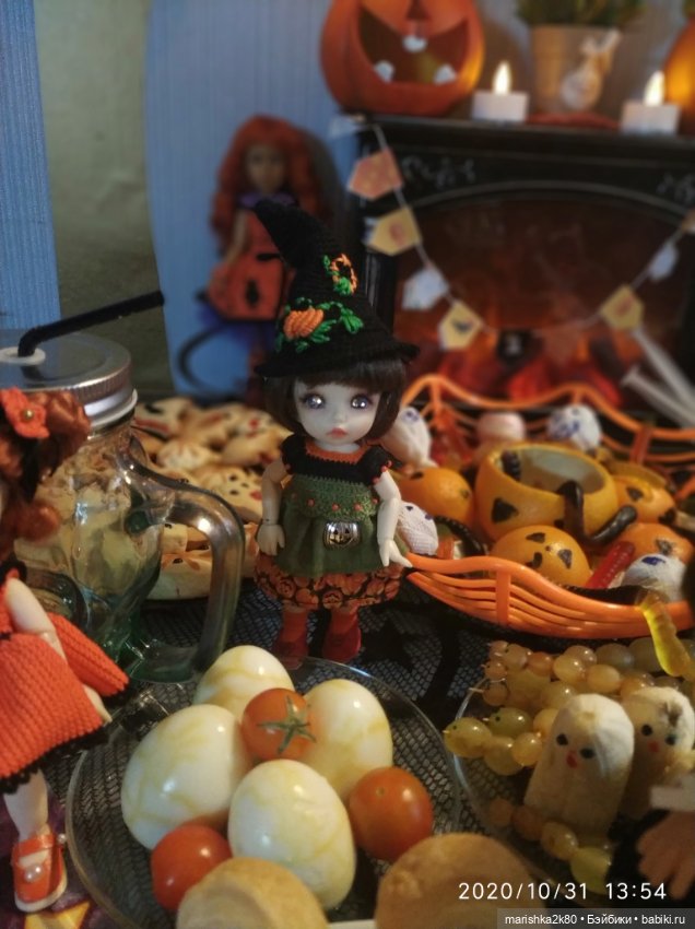 Наш хэллоуин — Домашние коллекции кукол: фото собраний
