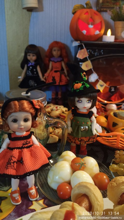 Наш хэллоуин — Домашние коллекции кукол: фото собраний