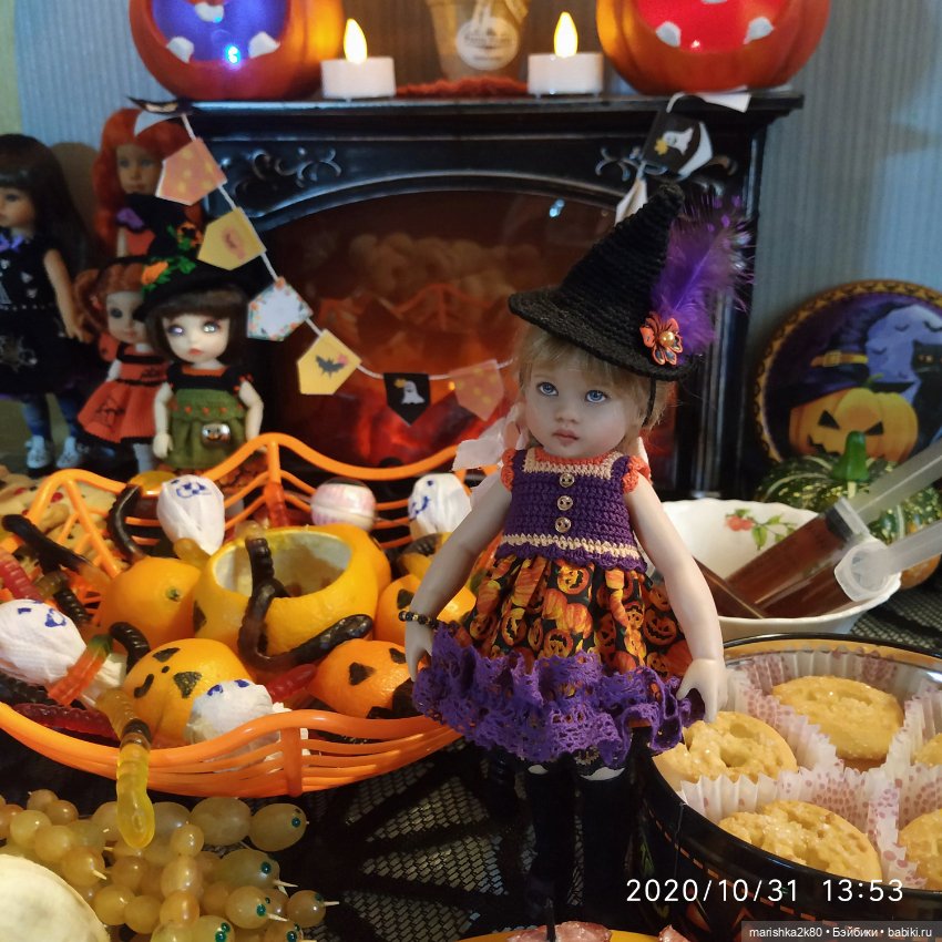 Наш хэллоуин — Домашние коллекции кукол: фото собраний (фото 10)