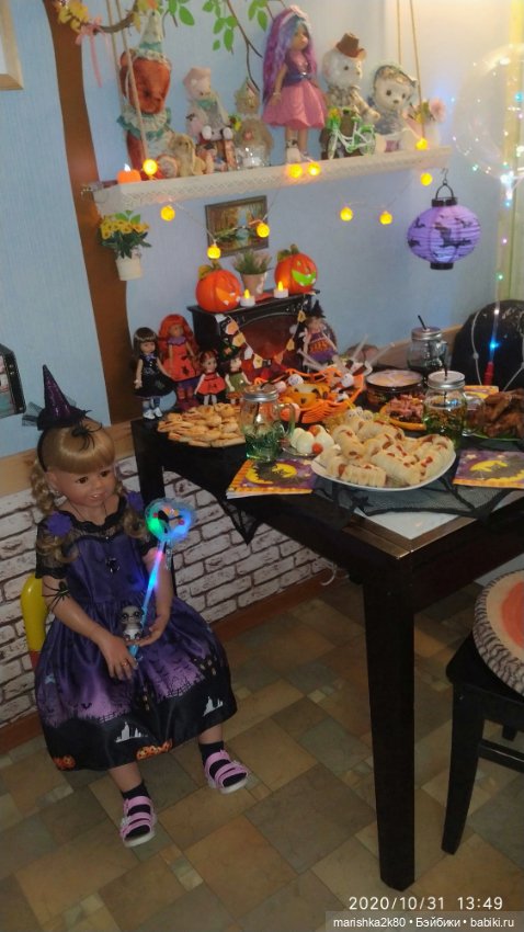 Наш хэллоуин — Домашние коллекции кукол: фото собраний