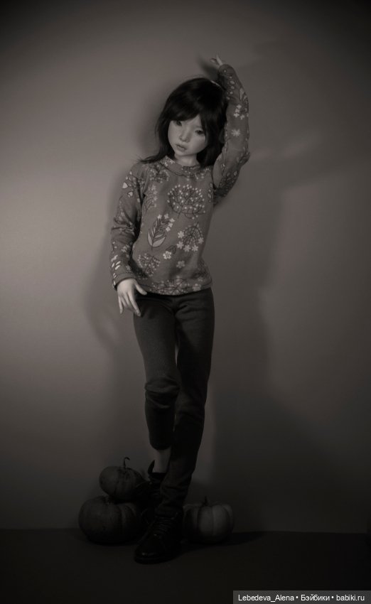 Черно-белые танцы — Гибридизация кукол BJD (БЖД): пересадка головы (фото 6)