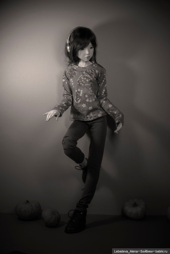 Черно-белые танцы — Гибридизация кукол BJD (БЖД): пересадка головы (фото 9)