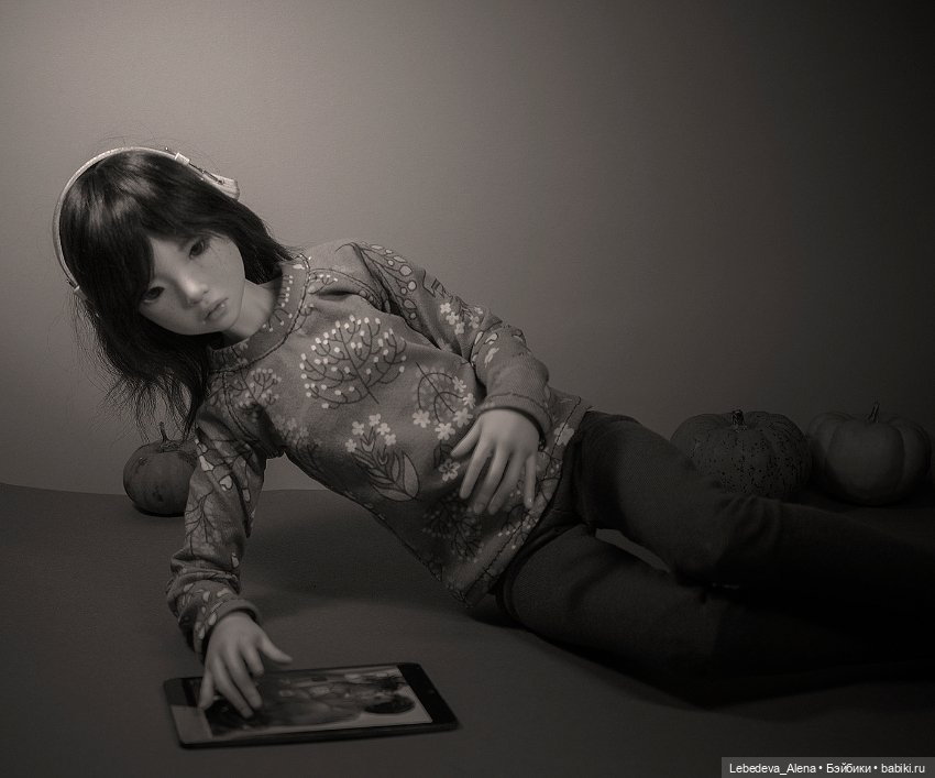 Черно-белые танцы — Гибридизация кукол BJD (БЖД): пересадка головы