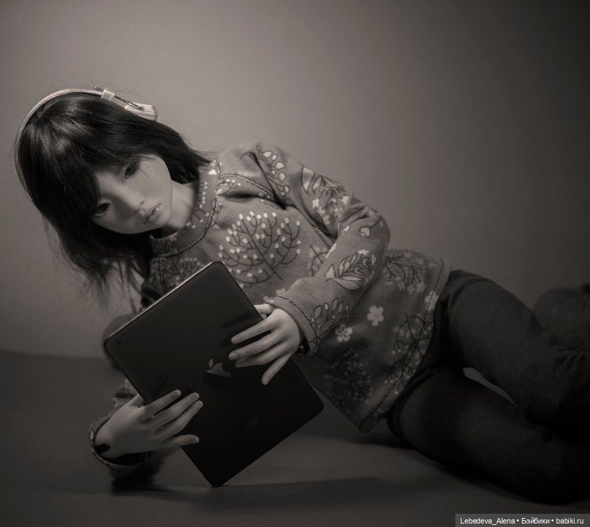 Черно-белые танцы — Гибридизация кукол BJD (БЖД): пересадка головы (фото 2)