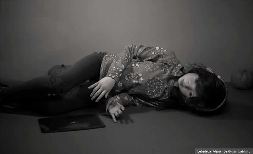 Черно-белые танцы — Гибридизация кукол BJD (БЖД): пересадка головы