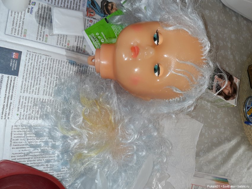 Преображение Марины — Перепрошивка волос и восстановление париков: МК